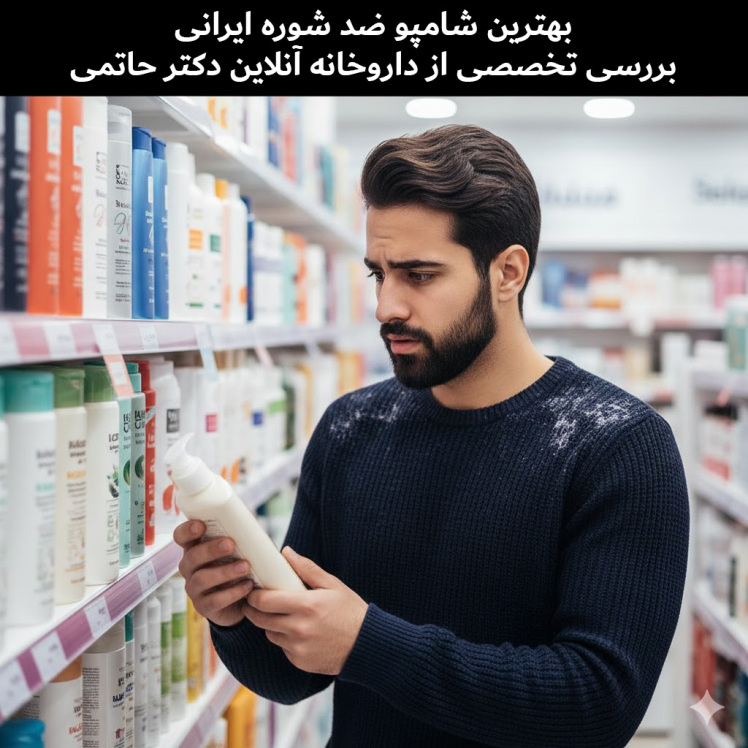 بهترین شامپو ضد شوره ایرانی | بررسی تخصصی از داروخانه آنلاین دکتر حاتمی